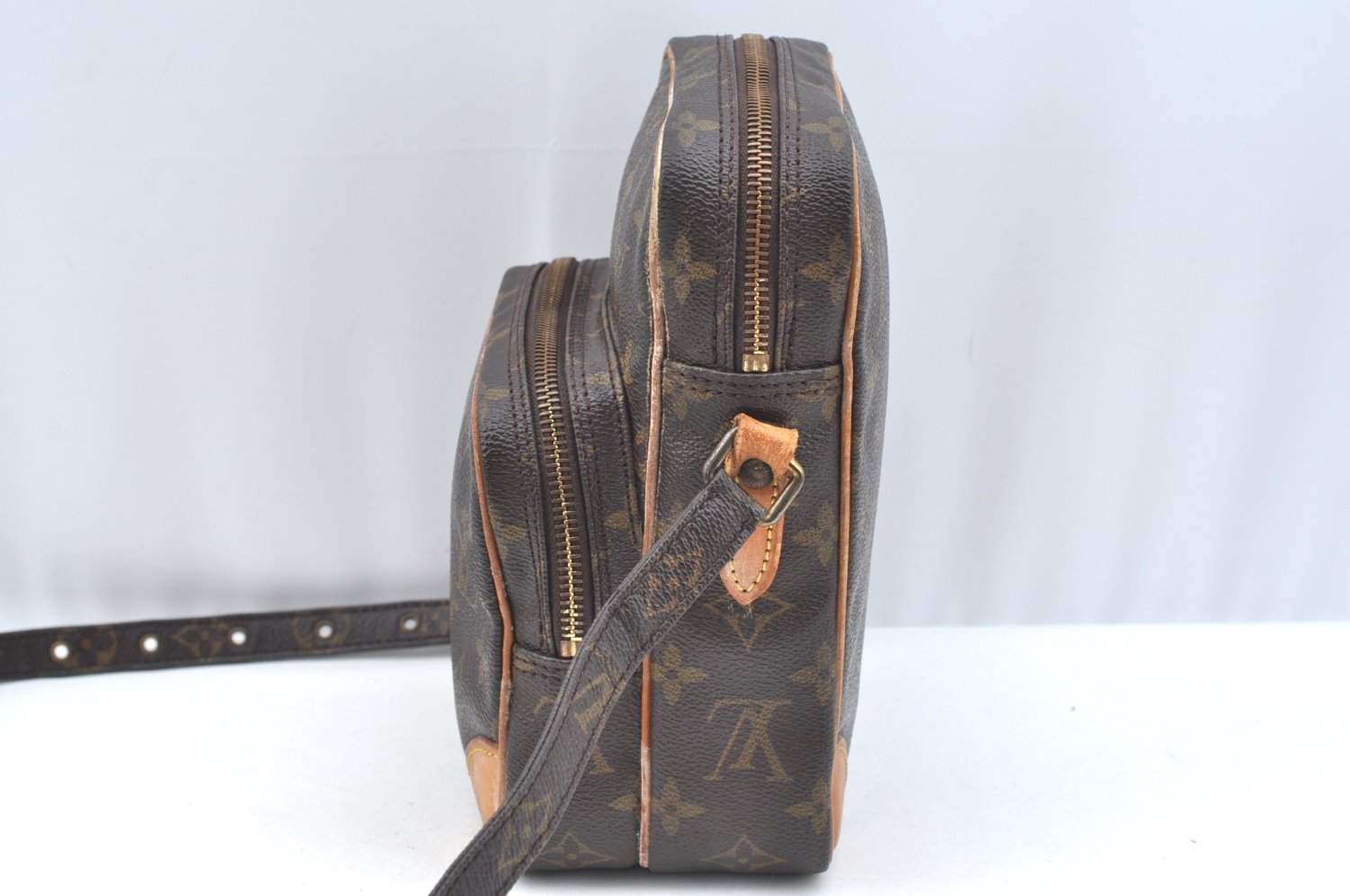 Authentic Louis Vuitton Monogram Amazone Shoulder Cross Body Bag M45236 LV K7245