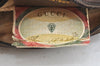 Authentic GUCCI Web Sherry Line Shoulder Bag GG PVC Leather Brown Junk K7250