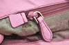 Authentic PRADA Nylon Tessuto Leather 2Way Shoulder Hand Tote Bag Pink K7256