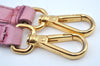 Authentic PRADA Nylon Tessuto Leather 2Way Shoulder Hand Tote Bag Pink K7256