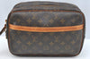 Authentic Louis Vuitton Monogram Reporter PM Shoulder Bag M45254 LV Junk K7260