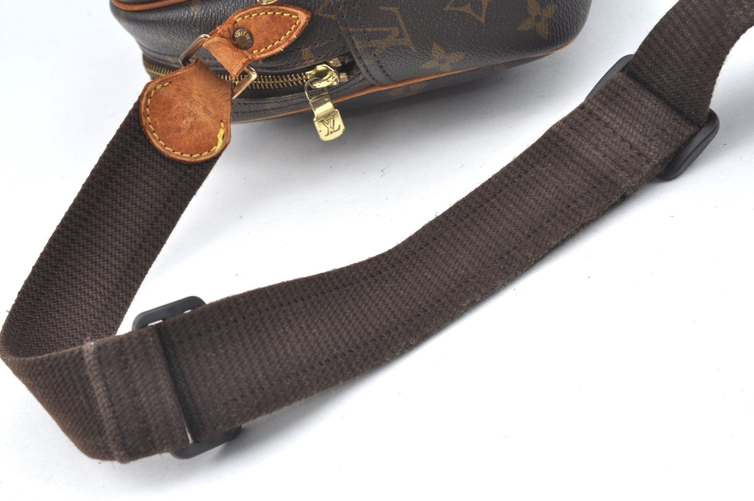 Authentic Louis Vuitton Monogram Reporter PM Shoulder Bag M45254 LV Junk K7260