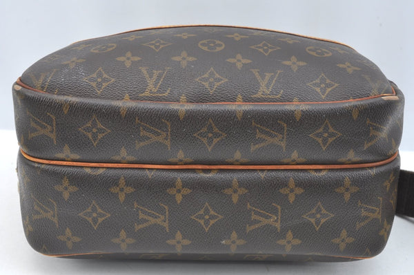 Authentic Louis Vuitton Monogram Reporter PM Shoulder Bag M45254 LV Junk K7260