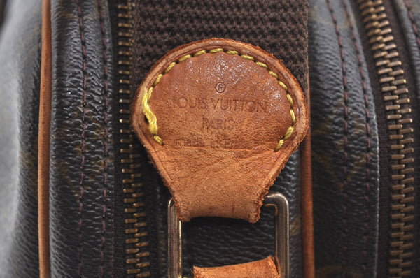 Authentic Louis Vuitton Monogram Reporter PM Shoulder Bag M45254 LV Junk K7260