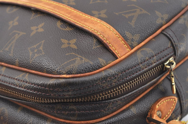 Authentic Louis Vuitton Monogram Reporter PM Shoulder Bag M45254 LV Junk K7260