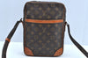Authentic Louis Vuitton Monogram Danube MM Shoulder Cross Bag M45264 LV K7267