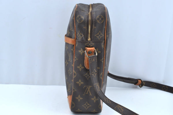Authentic Louis Vuitton Monogram Danube MM Shoulder Cross Bag M45264 LV K7267