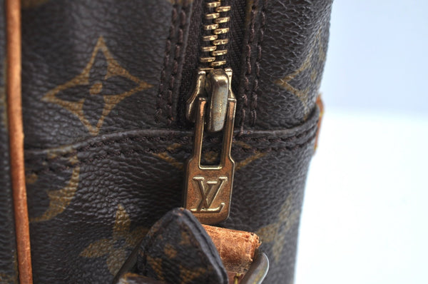 Authentic Louis Vuitton Monogram Danube MM Shoulder Cross Bag M45264 LV K7267