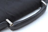 Authentic GUCCI Vintage Briefcase Business Bag Nylon Leather 0153714 Black K7287