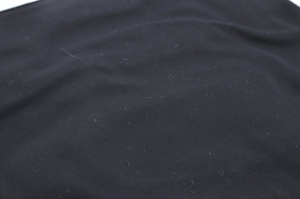 Authentic GUCCI Vintage Briefcase Business Bag Nylon Leather 0153714 Black K7287