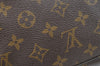 Auth Louis Vuitton Monogram Trousse Toilette 23 Clutch Hand Bag Old Model K7288