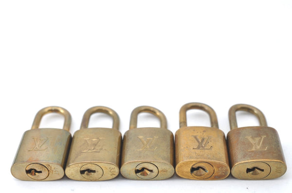 Authentic Louis Vuitton Padlock & Keys 10Set LV K7302