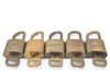 Authentic Louis Vuitton Padlock & Keys 10Set LV K7303