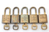 Authentic Louis Vuitton Padlock & Keys 10Set LV K7305