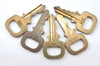 Authentic Louis Vuitton Padlock & Keys 10Set LV K7305