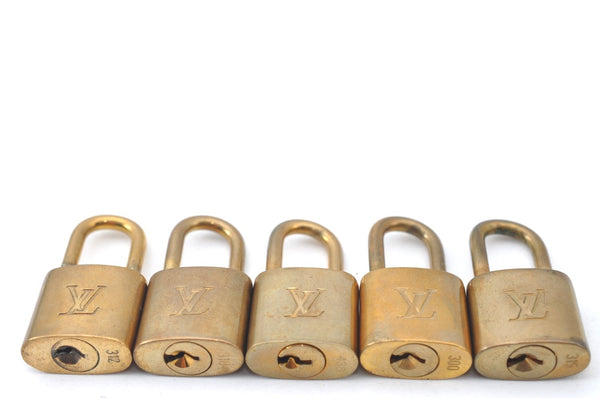 Authentic Louis Vuitton Padlock & Keys 10Set LV K7306