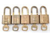 Authentic Louis Vuitton Padlock & Keys 10Set LV K7307