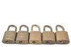 Authentic Louis Vuitton Padlock & Keys 10Set LV K7307