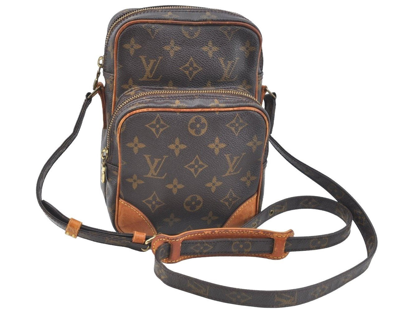 Authentic Louis Vuitton Monogram Amazone Shoulder Cross Body Bag M45236 LV K7308