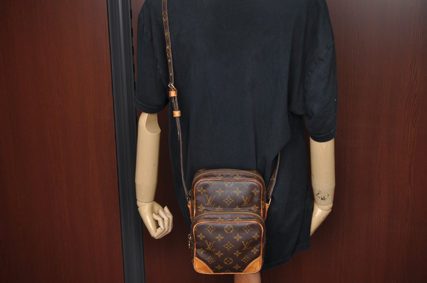 Authentic Louis Vuitton Monogram Amazone Shoulder Cross Body Bag M45236 LV K7308