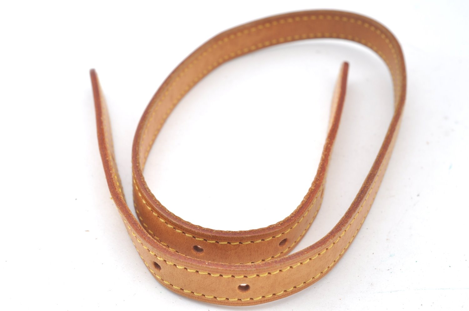 Authentic Louis Vuitton Leather Shoulder Strap For Bucket PM 27.6