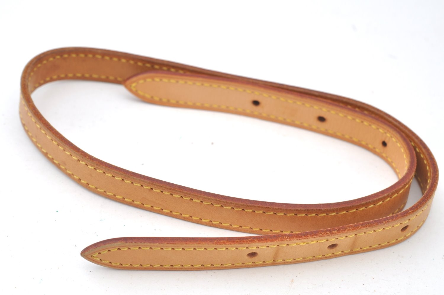 Authentic Louis Vuitton Leather Shoulder Strap For Bucket PM 27.6