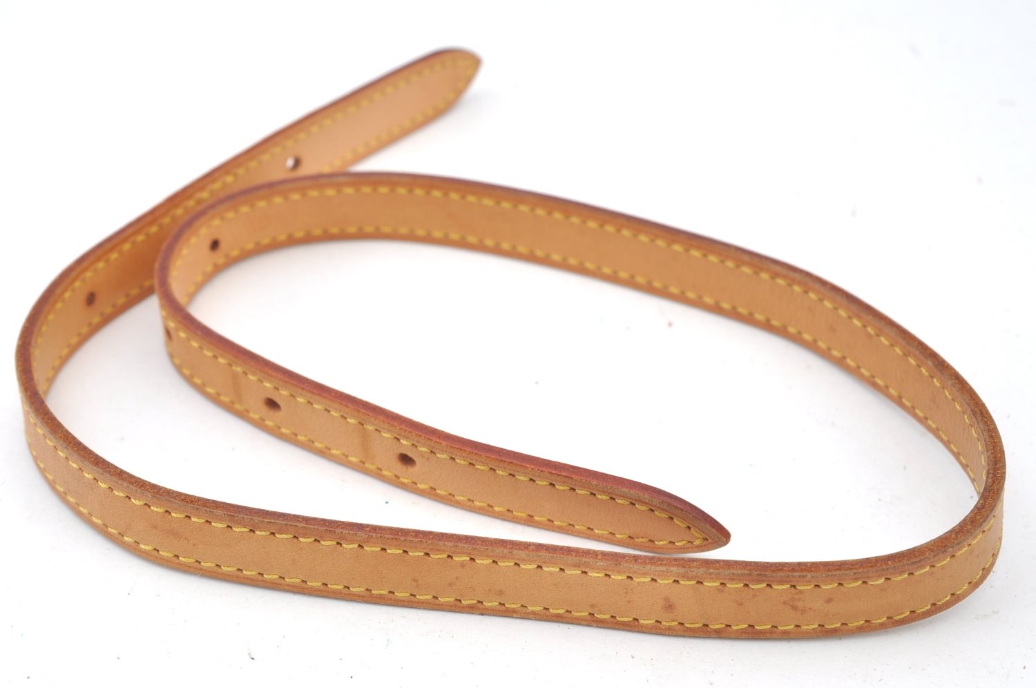 Authentic Louis Vuitton Leather Shoulder Strap For Bucket PM 27.6