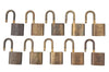 Authentic Louis Vuitton Padlock Gold 10Set LV K7318