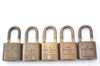 Authentic Louis Vuitton Padlock Gold 10Set LV K7318