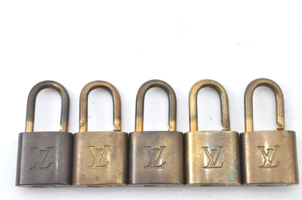 Authentic Louis Vuitton Padlock Gold 10Set LV K7318