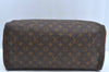 Authentic Louis Vuitton Monogram Speedy 40 Hand Boston Bag M41522 LV K7319