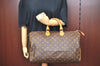 Authentic Louis Vuitton Monogram Speedy 40 Hand Boston Bag M41522 LV K7319