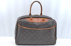 Authentic Louis Vuitton Monogram Deauville Hand Bag M47270 LV Junk K7322