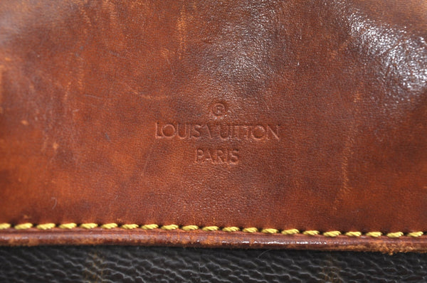 Authentic Louis Vuitton Monogram Deauville Hand Bag M47270 LV Junk K7322
