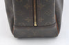 Authentic Louis Vuitton Monogram Deauville Hand Bag M47270 LV Junk K7322