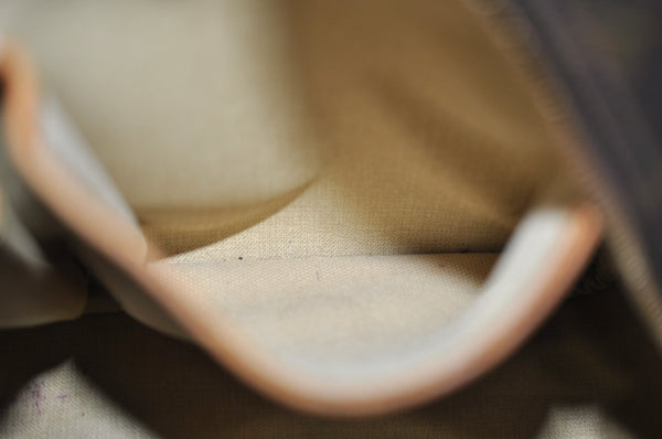 Authentic Louis Vuitton Monogram Deauville Hand Bag M47270 LV Junk K7322