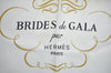 Authentic HERMES Carre 90 Scarf "BRIDES de GALA par " Silk Pink K7324