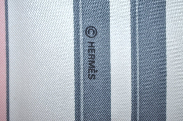 Authentic HERMES Carre 90 Scarf "BRIDES de GALA par " Silk Pink K7324