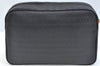 Authentic MARIO VALENTINO V Logo Clutch Hand Bag Purse PVC Leather Black K7334