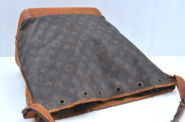 Authentic Louis Vuitton Monogram Noe Shoulder Drawstring Bag M42224 LV K7335