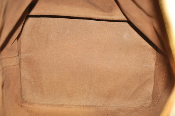 Authentic Louis Vuitton Monogram Noe Shoulder Drawstring Bag M42224 LV K7335