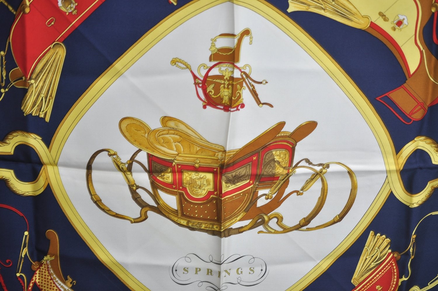 Authentic HERMES Carre 90 Scarf 