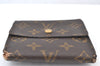 Authentic Louis Vuitton Monogram M61652 Porte Monnaie Billet Carte Credit K7340
