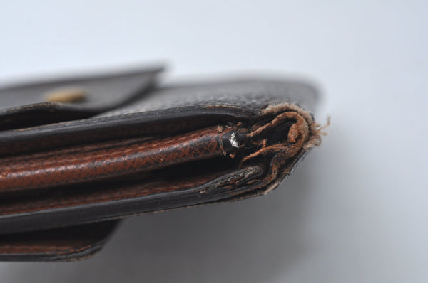Authentic Louis Vuitton Monogram M61652 Porte Monnaie Billet Carte Credit K7340