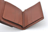 Authentic Louis Vuitton Monogram M61652 Porte Monnaie Billet Carte Credit K7340