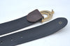 Authentic GUCCI Vintage Belt Leather Size 60cm 23.6" Brown K7347