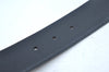 Authentic GUCCI Vintage Belt Leather Size 60cm 23.6" Brown K7347