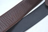 Authentic GUCCI Vintage Belt Leather Size 60cm 23.6" Brown K7347