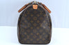 Authentic Louis Vuitton Monogram Keepall 45 Travel Boston Bag M41428 LV K7361