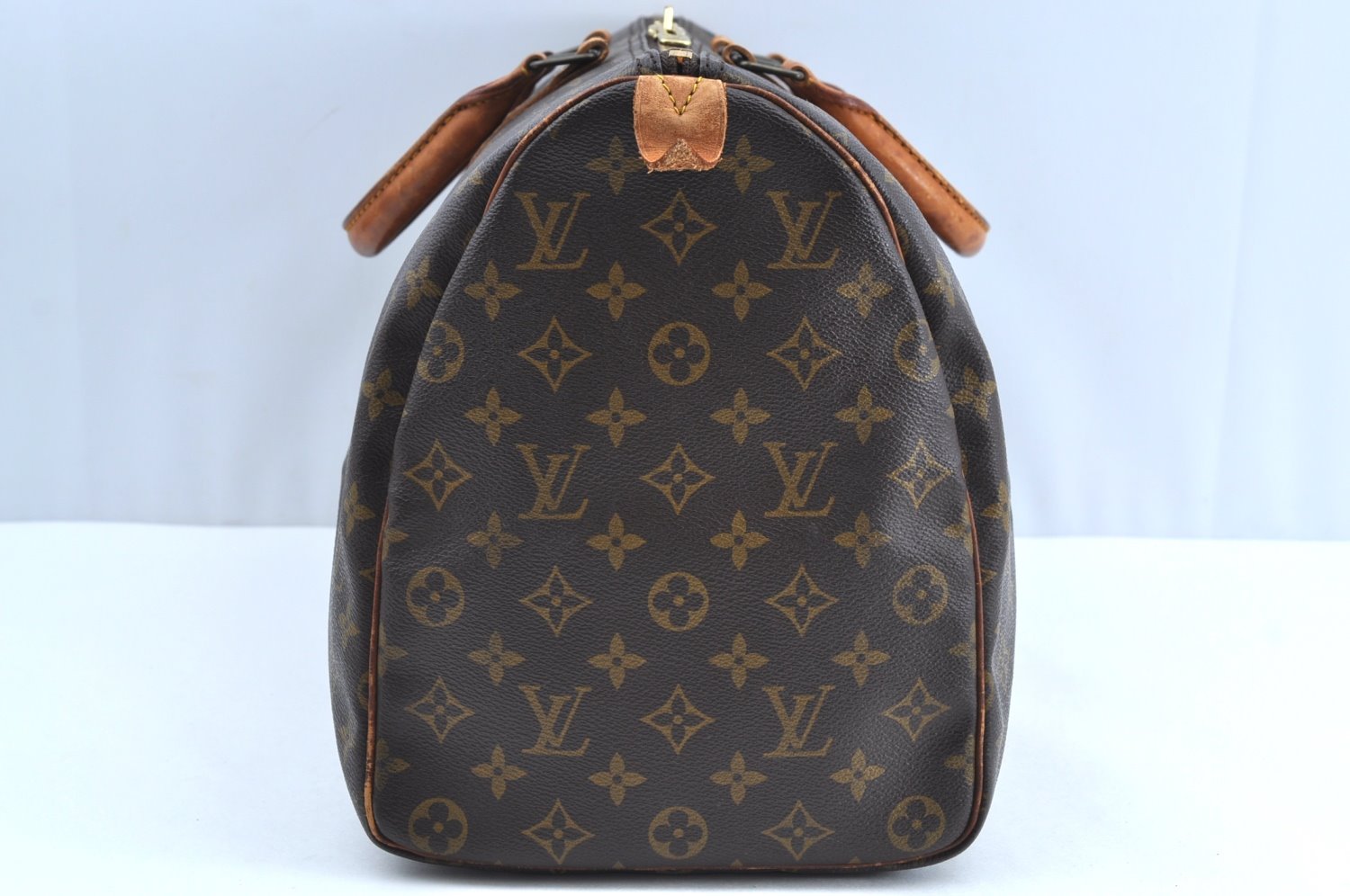 Authentic Louis Vuitton Monogram Keepall 45 Travel Boston Bag M41428 LV K7361